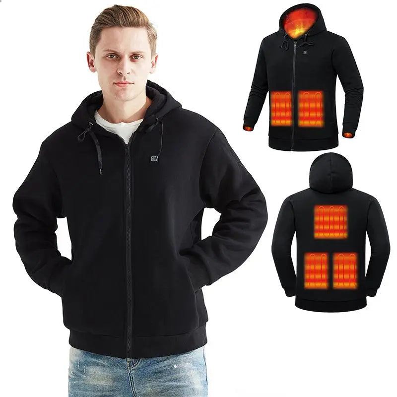 SMN USB Warm Hoodies Sweatshirt