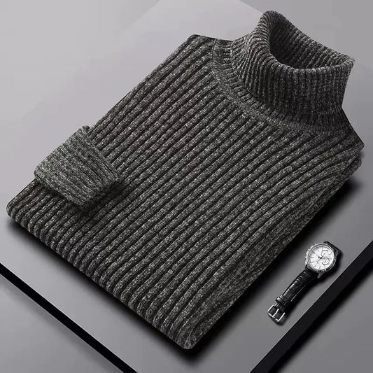 Thick Knitted Turtleneck Sweaters
