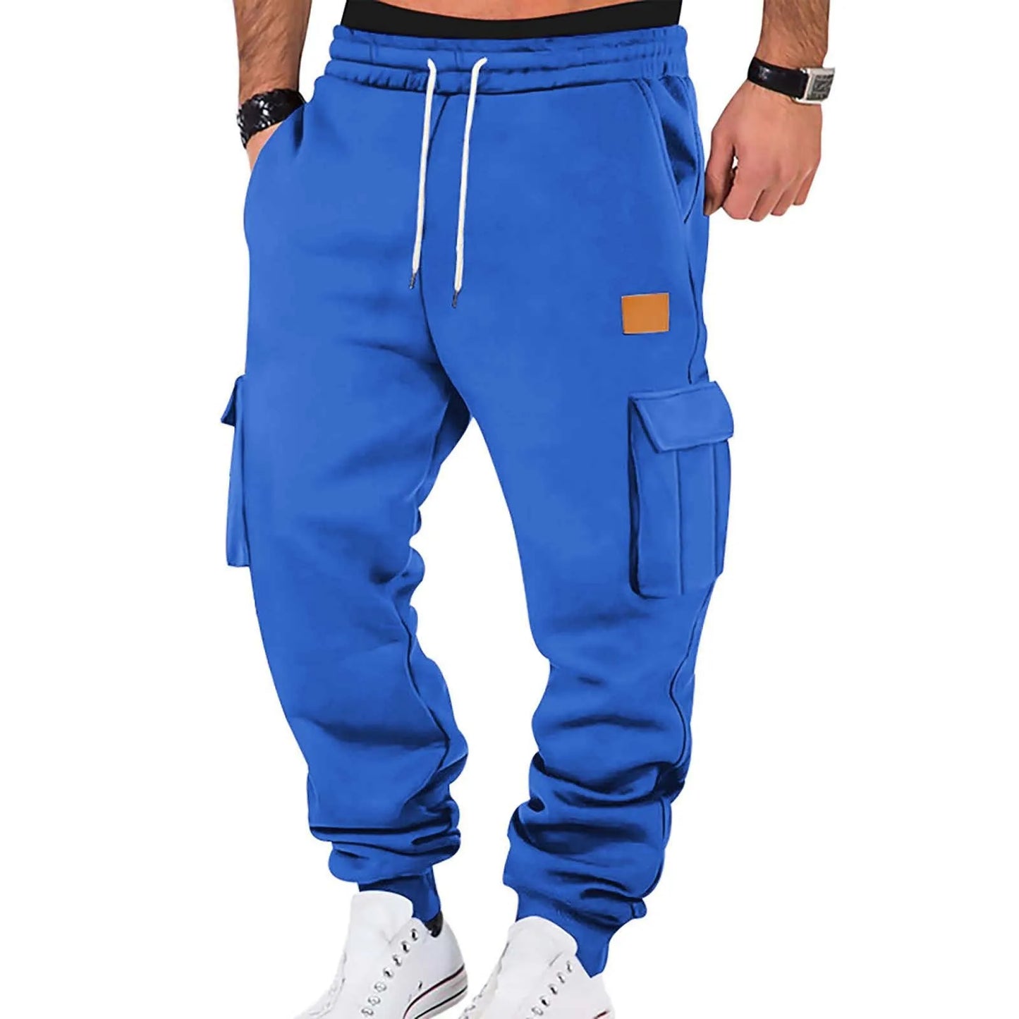 SMN Men's Cargo Sweatpants