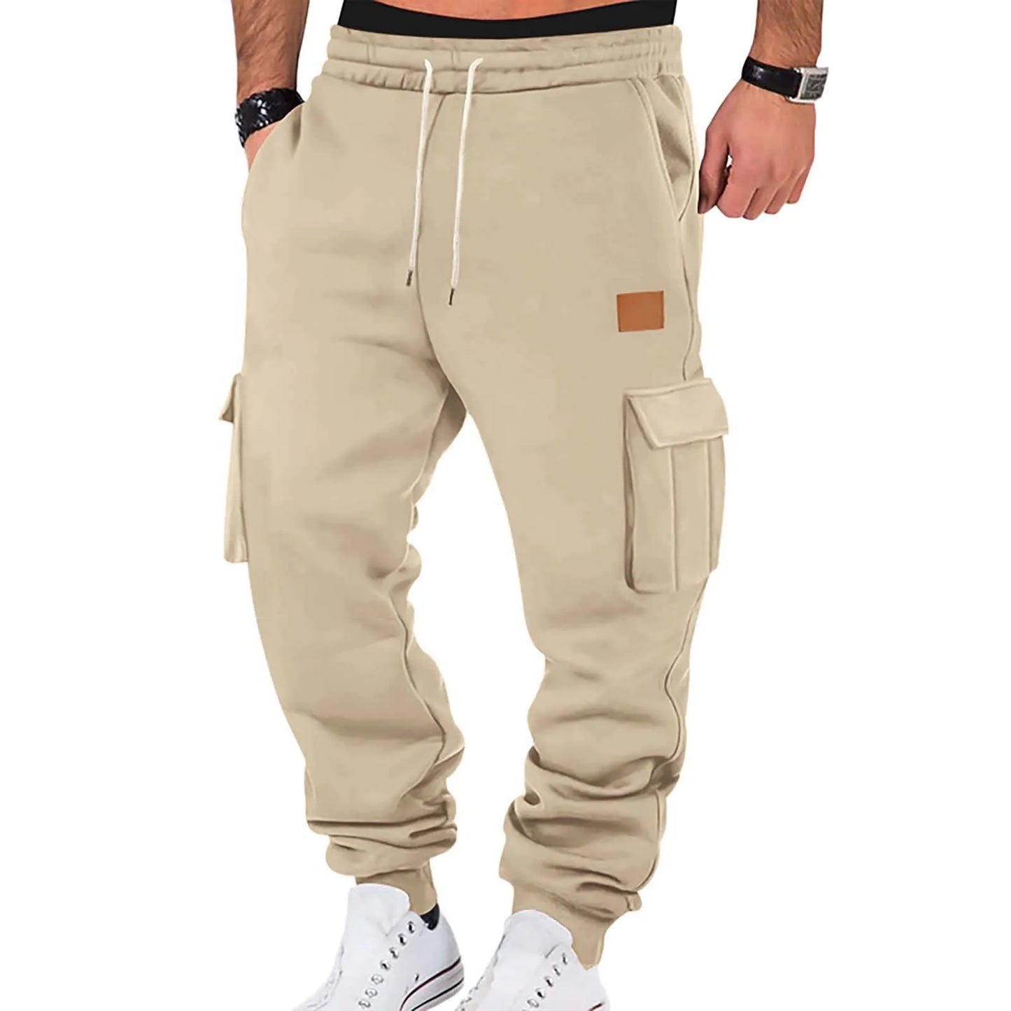 SMN Men's Cargo Sweatpants