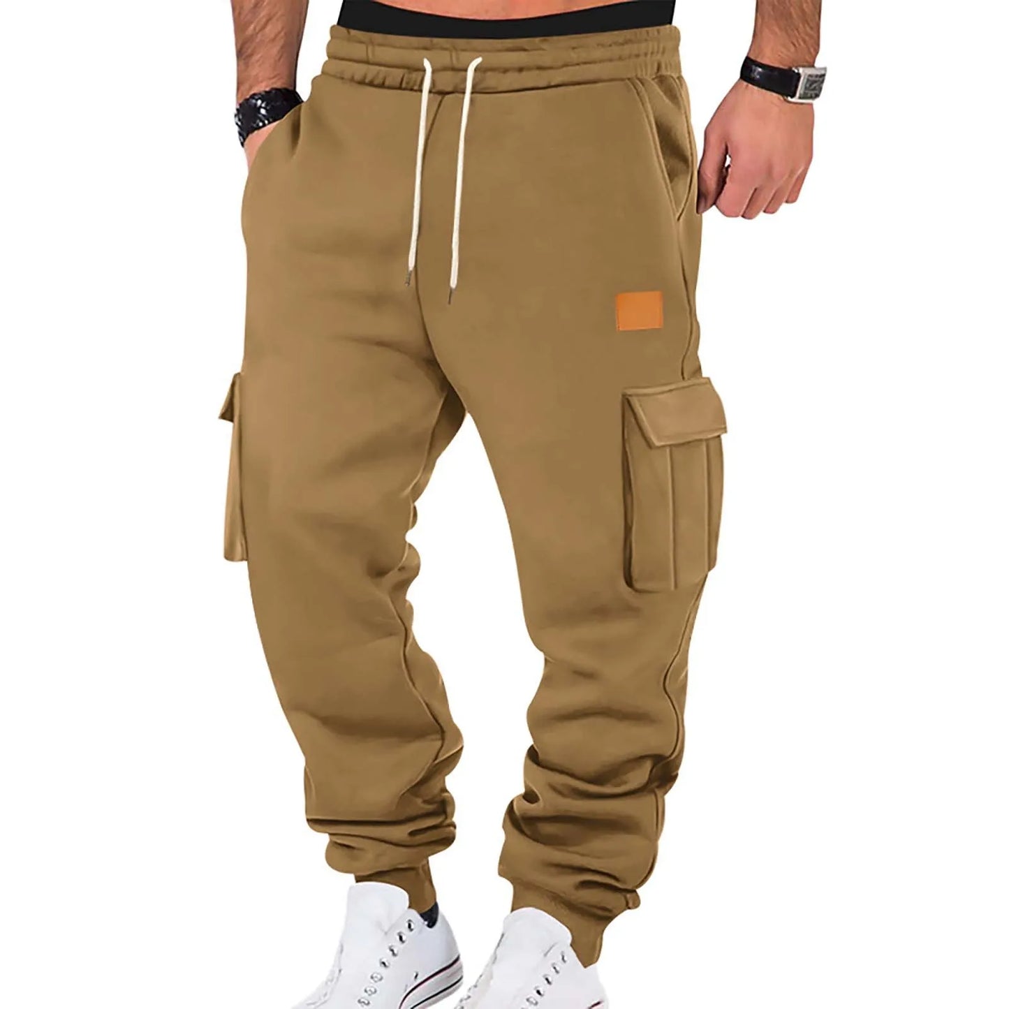 SMN Men's Cargo Sweatpants