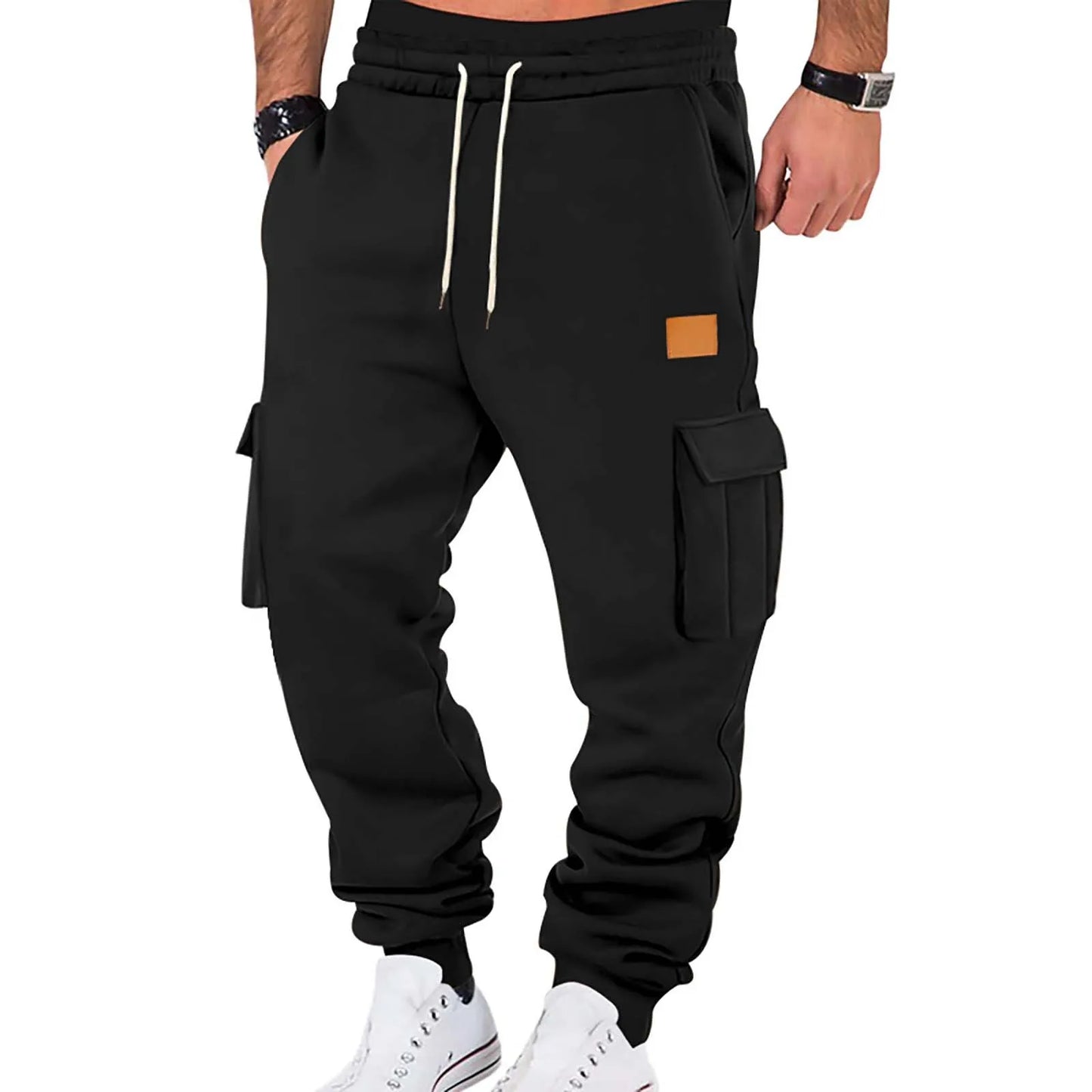 SMN Men's Cargo Sweatpants