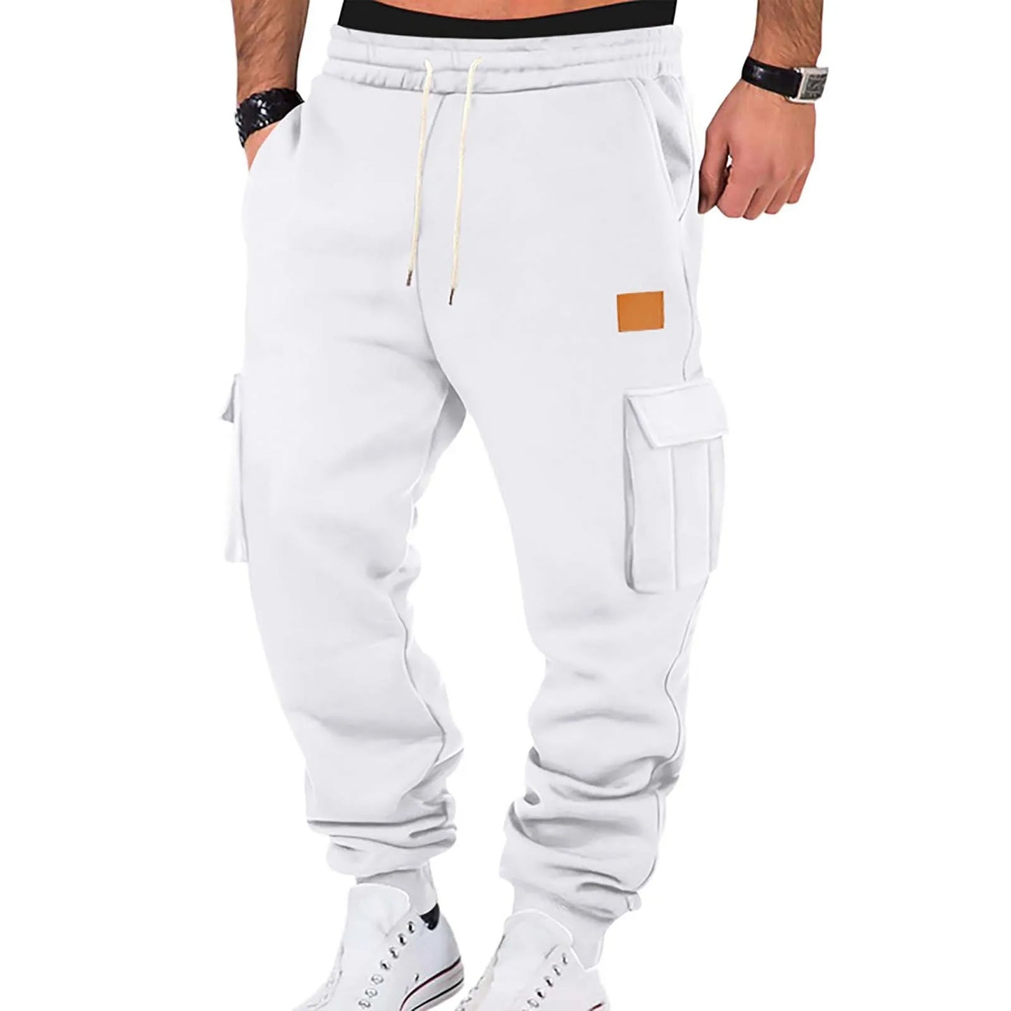 SMN Men's Cargo Sweatpants
