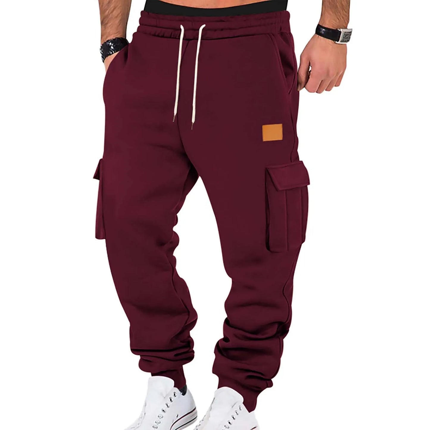 SMN Men's Cargo Sweatpants