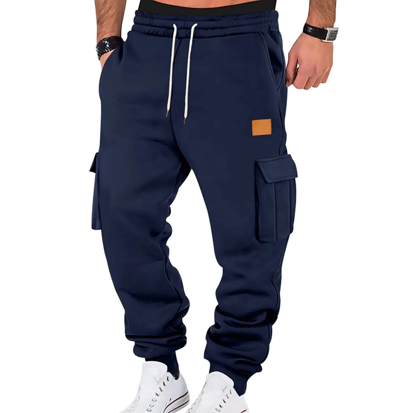 SMN Men's Cargo Sweatpants